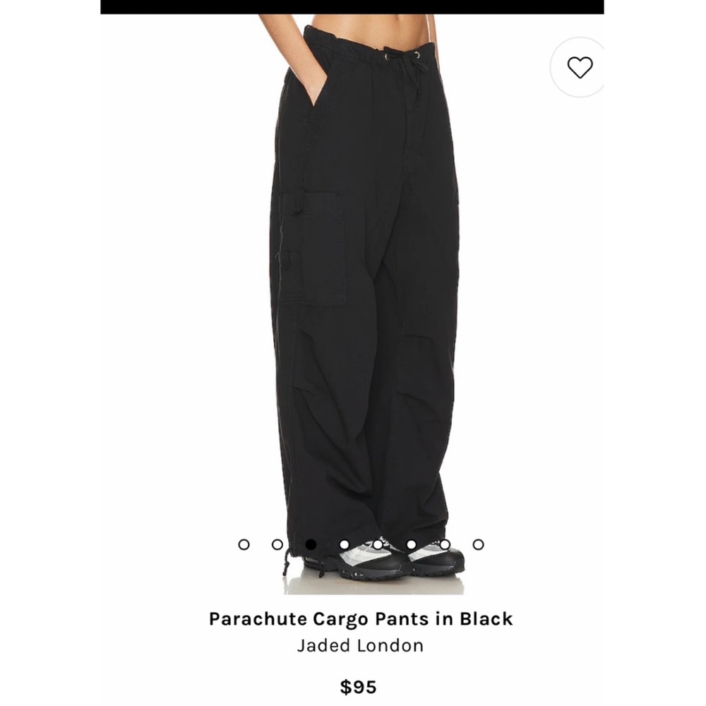 Jaded London Parachute Cargos